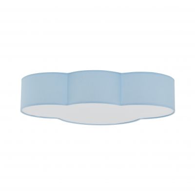 Plafon do pokoju dziecięcego Cloud 4xE27 niebieski 45cm 6071 Tk Lighting (6071)