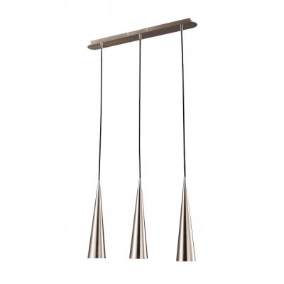ITALUX lampa wisząca Pietro SN LED GU10 50W 220-240V IP20 kolor - nikiel satynowany (FH31803-AJ13 SN)