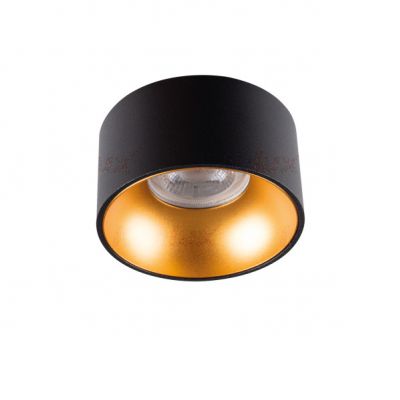 Oprawa wstropowa punktowa czarno-złota MINI RITI GU10 B/G 27575 KANLUX (27575)