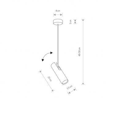 Lampa sufitowa Nowodvorski Eye Super GU10 35W (6490)