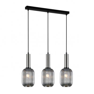 ITALUX lampa wisząca Antiola E27 40W 220-240V IP20 kolor - nikiel satynowany (PND-5588-3M-SC+SG)