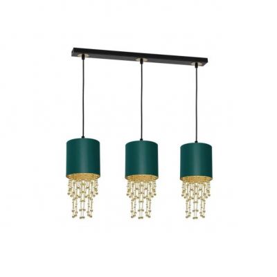 Milagro lampa wisząca Almeria 3xE27 zielono/złota MLP64500 (MLP64500)