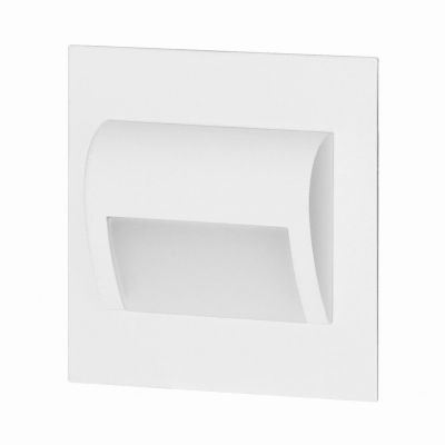 DRACO LED NEW 1,5W, oprawa schodowa podtynkowa, 12VDC, 30lm, 4000K, biała, innowacyjny sposób montaż AD-OS-6164L4/W ORNO (AD-OS-6164L4/W)