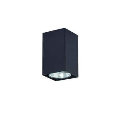 Lampex Lampa sufitowa Nero czarny GU10 1x40W (499/G)