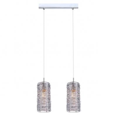 ITALUX lampa wisząca Linton E14 40W 220V IP20 kolor - srebrny (MDM2136/2)