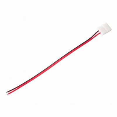 Złączka LED 8mm jednostronna z przewodem LH-9/8 ORNO (LH-9/8)