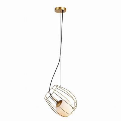 ITALUX lampa wisząca Melisa E27 40W 220-240V IP20 kolor - złoty (MDM-3943/1 GD)