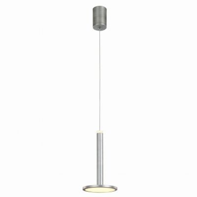 ITALUX lampa wisząca Oliver LED, zintegrowany 12W 220-240V 415 lm 3000K IP20 kolor - nikiel satynowa (MD17033012-1A S.NICK)