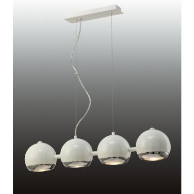 ITALUX lampa wisząca Sferio WH GU10 75W IP20 kolor - biały (MA01394CG-004WH)
