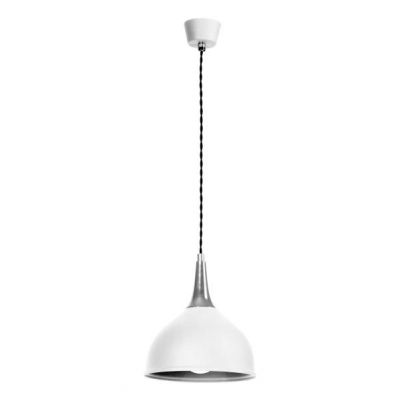 Lampex lampa wisząca Niko E27 biała 512/1 BIA (512/1 BIA)