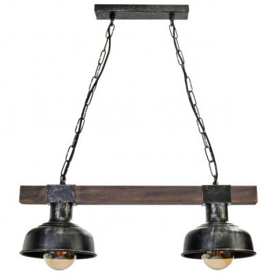 Milagro lampa wisząca Faro 2xE27 czarna MLP6242 (MLP6242)