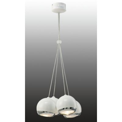 ITALUX lampa wisząca Sferio WH GU10 75W IP20 kolor - biały (MA01394CA-004WH)