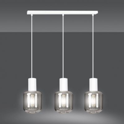 Emibig lampa wisząca Ingvar 3 3xE14 biała 1015/3 (1015/3)