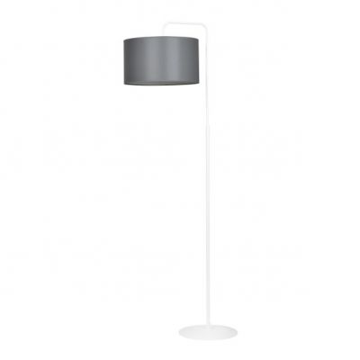 Emibig lampa stojąca TRAPO LP1 WHITE / GREY E27 60W MAX 571/3 (573/1)