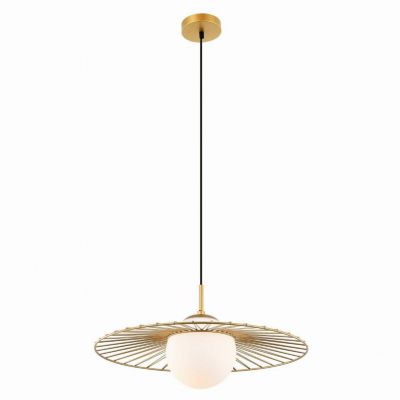 ITALUX lampa wisząca Sally E27 40W 220-240V IP20 kolor - złoty (MDM-4003/1 GD)