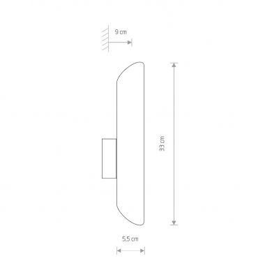 Kinkiet EYE WALL CUT 7994 Nowodvorski (7994)