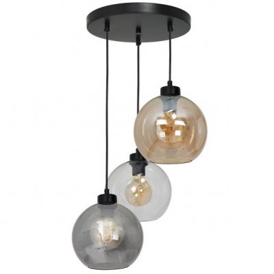 Milagro lampa wisząca Sofia Mix 3xE27 czarny MLP6585 (MLP6585)