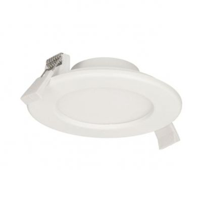 EURUS LED 9W, oprawa downlight, podtynkowa, okrągła, 480lm, 4000K, biała, wbudowany zasilacz LED OR-OD-6050WLX4 ORNO (OR-OD-6050WLX4)