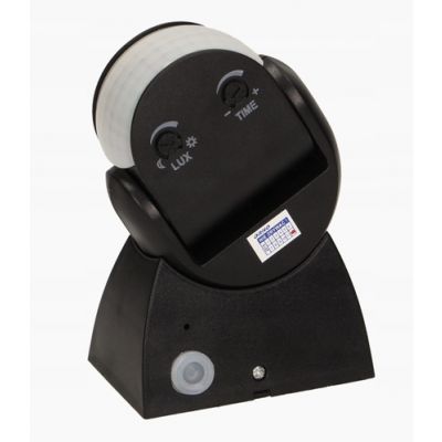 Czujnik ruchu 180st., regulacja pionowa i pozioma, IP65, 1200W, czarny OR-CR-236/B ORNO (OR-CR-236/B)