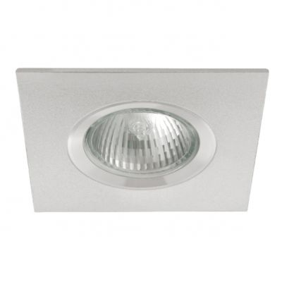 Oprawa punktowa 1x50W GU10 IP20 TESON AL-DSL50 kwadrat aluminium 07373 KANLUX (7373)