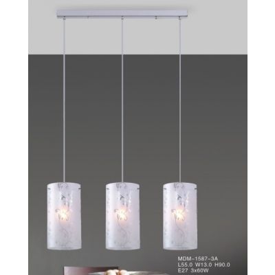 ITALUX lampa wisząca Rico E27 60W 220V-240V IP20 kolor - chrom (MDM1587/3A)