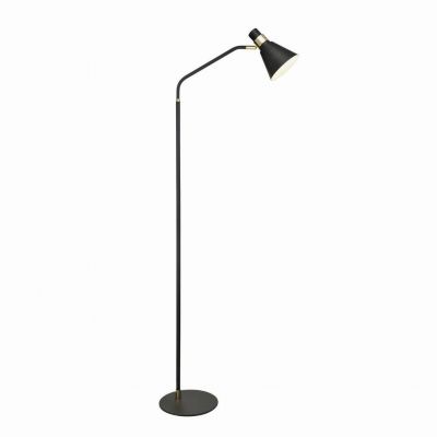 ITALUX lampa stojąca Biagio E14 40W 220V IP20 kolor - czarny mat, złoty (ML-H16079BFLK-1)