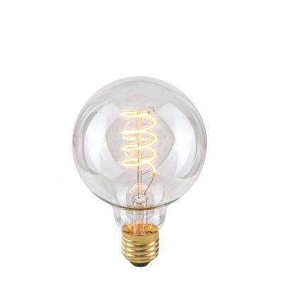 ITALUX żarówka E27 4W 2200K G95 Spiral Clear E27 4W 220-240V 175 lm 2200K kolor - przezroczysty (801502 G95)