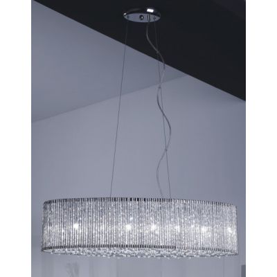 ITALUX lampa wisząca Anabella G9 42W 220V-240V IP20 kolor - srebrny (P0207-06E-F4QL)