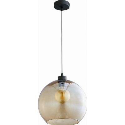 TK-Lighting lampa wisząca Cubus 1xE27 max 60W czarna/brąz (3161)