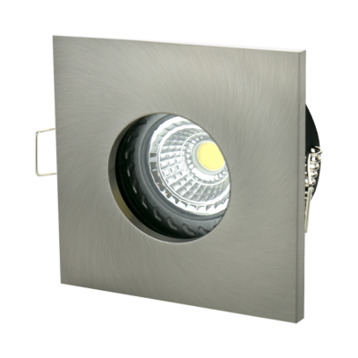 Oprawa sufitowa FIALE IV GU10 IP65 kwadratowa srebrny  SLIP001008 Spectrum Led (SLIP001008)