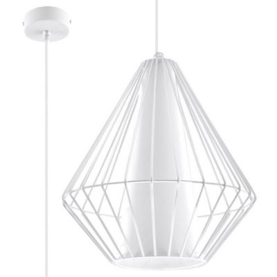 Sollux Lampa wisząca DEMI biała SL.0297 (SL.0297)