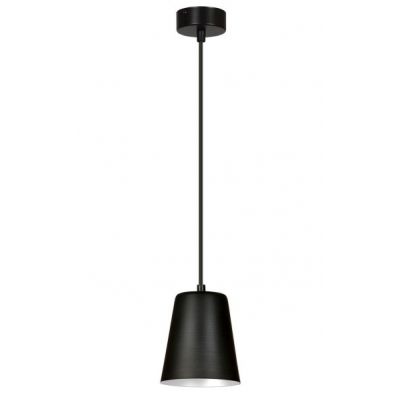 Emibig lampa wisząca MILAGRO 1 BLACK / WHITE E27 60W MAX 396/1 (396/1)