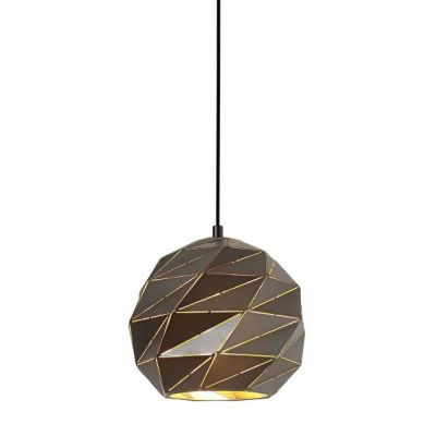 ITALUX lampa wisząca Palermo (PND-2424-1S-GR+GD)