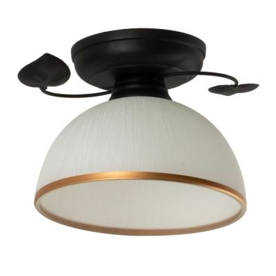 Lampex Lampa sufitowa Tanzania B czarna E27 1x60W (975/B CZA)