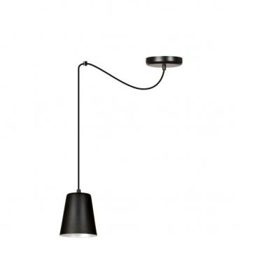 Emibig lampa wisząca LINK 1 BLACK / WHITE E27 60W MAX 454/1 (454/1)