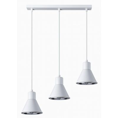 Sollux Lampa wisząca TAZILA 3 biała [ES111] SL.0988 (SL.0988)