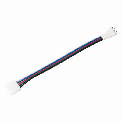 Złączka LED RGBW 12mm dwustronna z przewodem PIN/złączka LH-9/18 ORNO (LH-9/18)