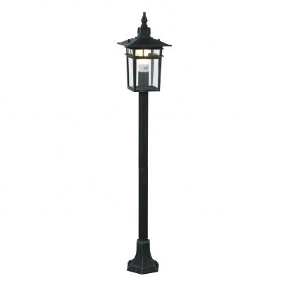 ITALUX lampa stojąca zewnętrzna Vermont E27 60W 220V-240V IP44 kolor - czarny, zielony (94615 GREEN)