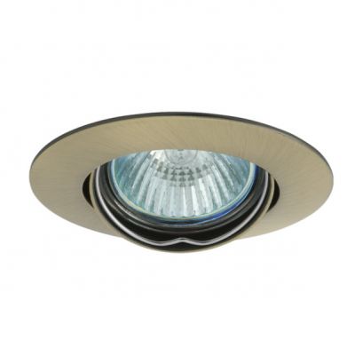Oprawa sufitowa punktowa 1x50W GU5,3 IIIkl. 220-240V IP20 CTX-DT02B-AB LUTO 2594 KANLUX (2594)