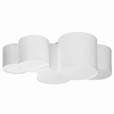 TK-Lighting lampa sufitowa MONA WHITE 5xE27 max 15W (3443)