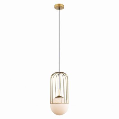 ITALUX lampa wisząca Matty E27 40W 220-240V IP20 kolor - złoty (MDM-3940/1 GD)