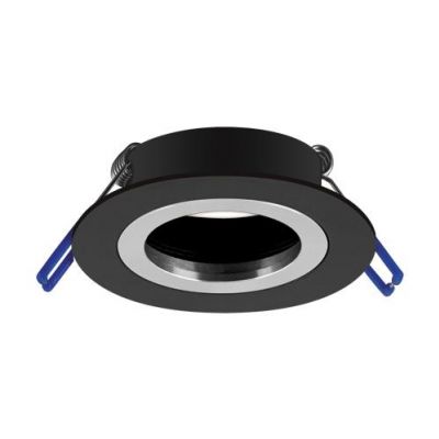 Sufitowa oprawa punktowa PLUTO C BLACK/CHROME IDEUS (04351)