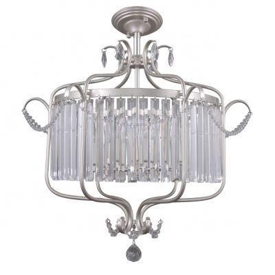 ITALUX lampa wisząca Rinaldo E14 40W 220-240 IP20 kolor - srebrny szampański (PNPL-33057-6B-CH.S)