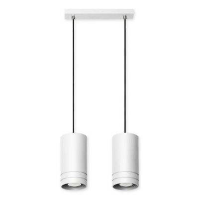 Lampex lampa wisząca Simon 2xGU10 2L biała 754/2L BIA (754/2L BIA)