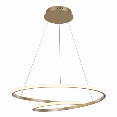 ITALUX lampa wisząca Capita LED, zintegrowany 80W 220-240V 4550 lm 3000K IP20 kolor - złoty (MD17011011-2A GOLD)