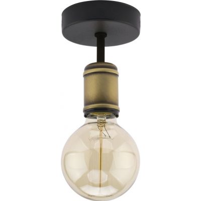 TK-Lighting kinkiet RETRO czarny / złoty/ 1xE27 1901 (1901)