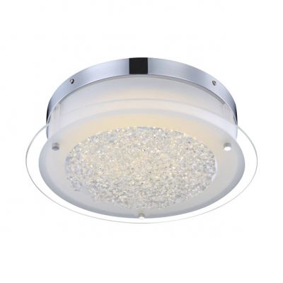 ITALUX plafon Levi LED, zintegrowany 18W 1440 lm 4000K IP20 kolor - chrom, biały (C47111Y-18W)