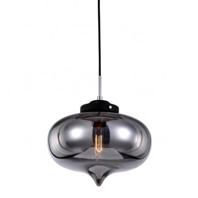 ITALUX lampa wisząca Heart E27 60W 220V-240V IP20 kolor - czarny (MDM2096/1 A)