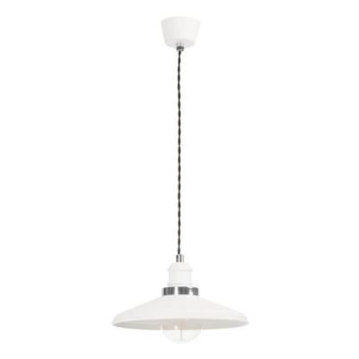Lampex lampa wisząca Gipssy E27 biała 527/1 BIA (527/1 BIA)