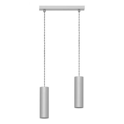 Lampex lampa wisząca Rollg 2 2xGU10 popiel 556/2 POP (556/2 POP)